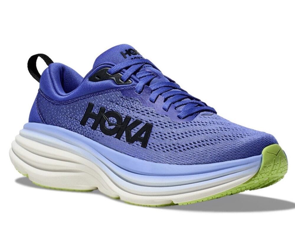 Hoka One One Bondi 8 Running Shoes Sneakers Stellar Blue Cosmos 9.5B
